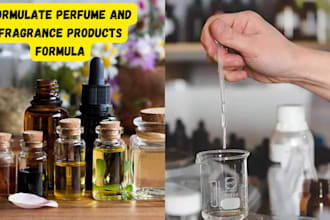 develop premium perfume for you and fragrance products formula