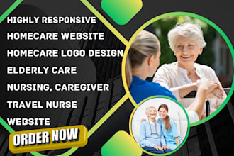 design top notch home care elderly care nursing travel nurse caregiver website