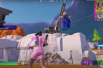 fortnite red vs blue map, zonewar, parkour map, worldbuilding, boxfight, pvp map