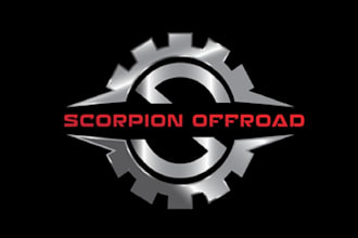 design unique automotive offroad brand logo