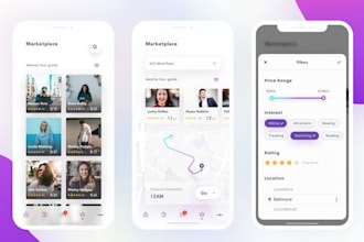 build multivendor marketplace app, website ecommerce, ai, marketplace app