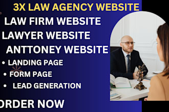 design attorneys, lawyers, and law firm wordpress website