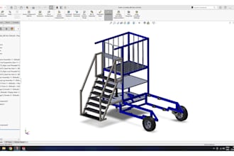 design mechanical 3d cad models and cad design using solidworks