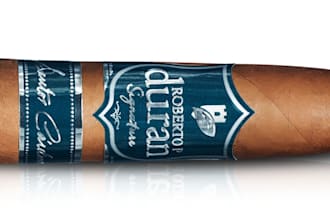 make a modern cigar, band, label, and box logo design