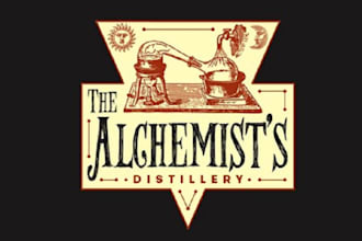do motivation greatest logo for the alchemists distillery