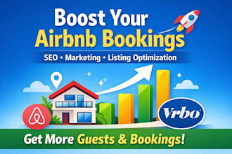 airbnb promotion, airbnb marketing and vrbo listing SEO