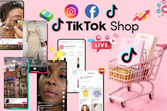 do tiktok shop, instagram shop, set up tiktok shop shopify droshipping