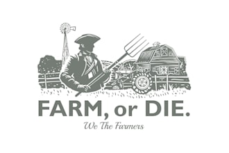 design a retro vintage agriculture farm logo