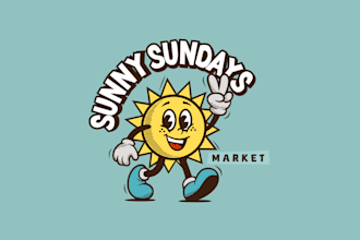 design a retro, classic, vintage, or badge logo for your brand