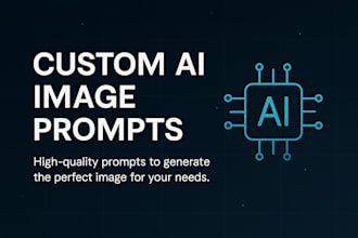 write custom midjourney prompts for portraits, branding and fantasy visua
