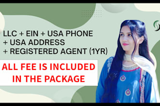 form your USA llc ein address phone number all included