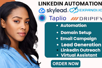 do linkedin automation outreach on expandi io dripify and skylead