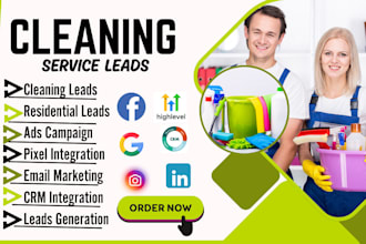 generate cleaning service junk removal commercial residential cleaning leads