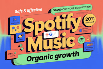 do real and organic spotify music promotion