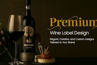 design wine label redesign wine logo bottle packaging design