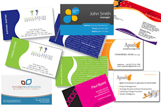 design business cards
