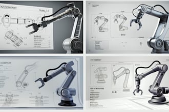 do 3d cad design, technical drawing design for manufacturing and 3d rendering