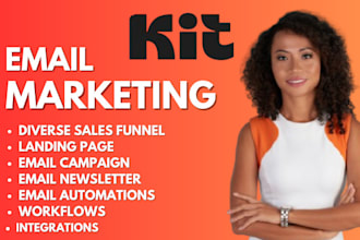 setup convertkit account kit email flows kit automations kit integrations