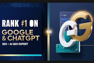 rank your website on google and chatgpt using SEO and ai GEO strategy