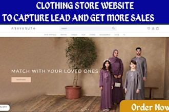 design abaya shopify store hijab cloth website non profit islamic wear website
