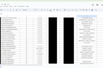 do data entry, web research, convert pdf to word, ms, excel data entry