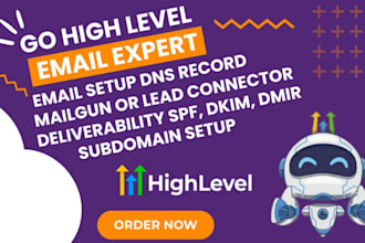 setup email deliverability on go high level or fix email ghl problems