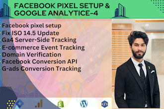 set up google analytics 4 facebook pixel conversion API
