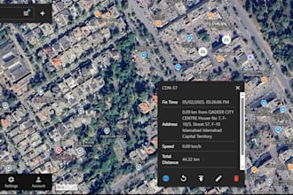 develop custom traccar geocoding API