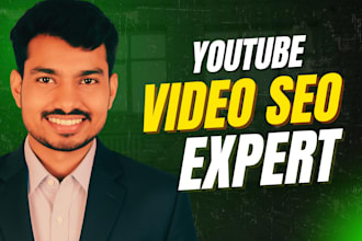 do youtube video SEO and top ranking your video