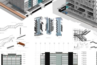 create revit bim model architectural and structural