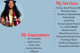 do gerontology, healthcare administration and microbiology articles