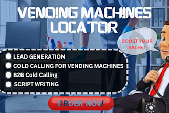do vending machine cold calls ,set vending appointment