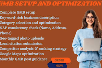 google my business profile optimization local seo listing gmb setup ranking