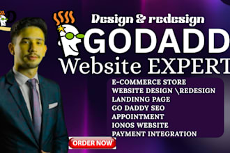 godaddy website design godaddy website redesign godaddy ecommerce store design