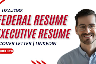 write federal resume executive resume ats resume cover letter usajobs linkedin