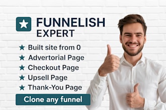 build or clone high converting ecommerce funnels using funnelish