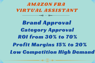 provide profitable brand approval for amazon wholesale fba