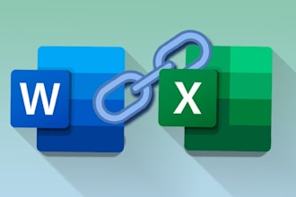 do data entry, typing, and formatting in word or excel