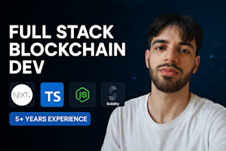 develop a fully custom website with nextjs and typescript