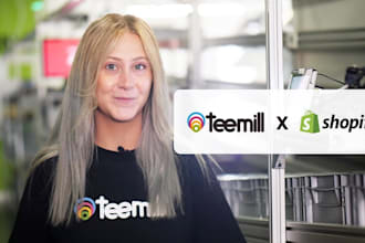 design teemill printify redbubble product mock up print on demand website store