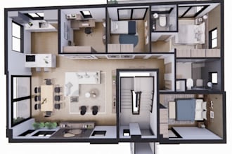 create 3d modelling and floor plan app with lidar