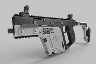 optimizes 3d game weapon, gun, firearms, armour, pistol for unity,unreal engine