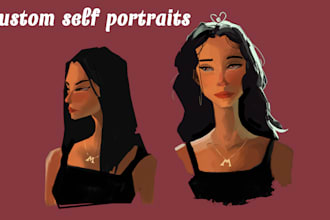turn you into an eye catching stylized portraits for socials