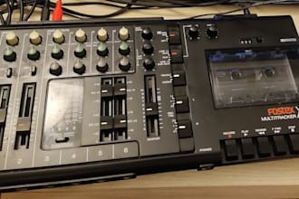 process your audio through vintage cassette tape for warm lofi sound