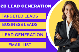 do b2b, accurate, ecommerce, and business leads