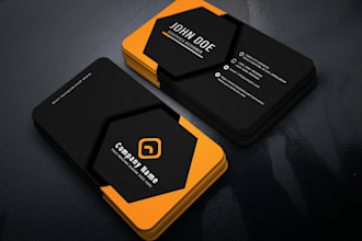 do design professional and modern business cards