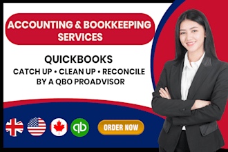 do accounting and bookkeeping clean up and setup with quickbooks online and xero
