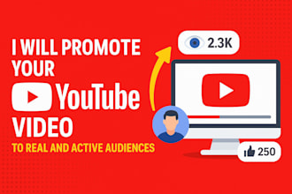 do super fast organic youtube video promotion and boost views and ranking
