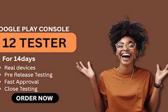 provide 20 testers 12 testers for console app close testing