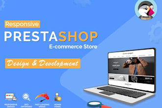 develop prestashop store, update, migration, debug, upgrade, module, theme setup